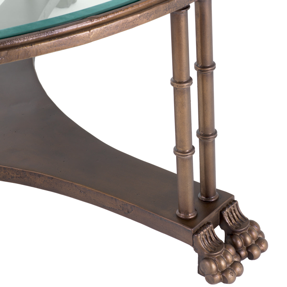 Bronze Side Table Lioness | Eichholtz Miami
