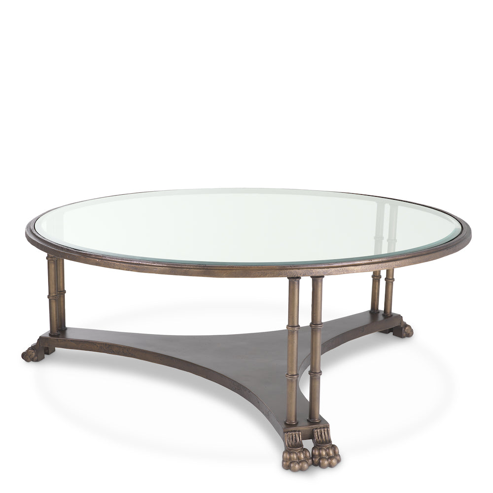 Bronze Coffee Table Lioness | Eichholtz Miami