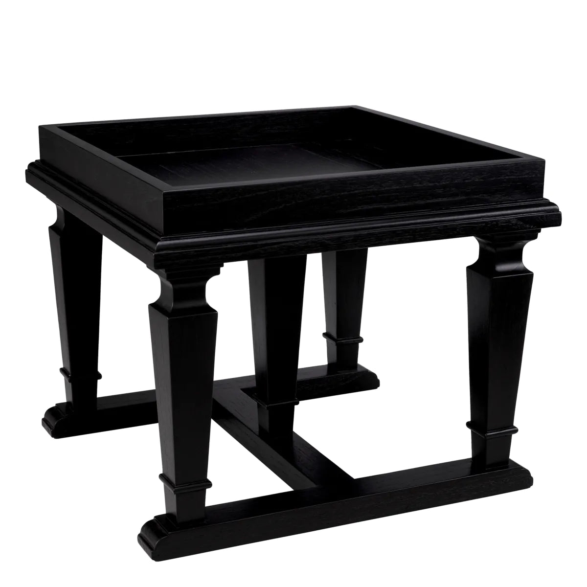 Black Square Side Table Americana | Eichholtz Miami