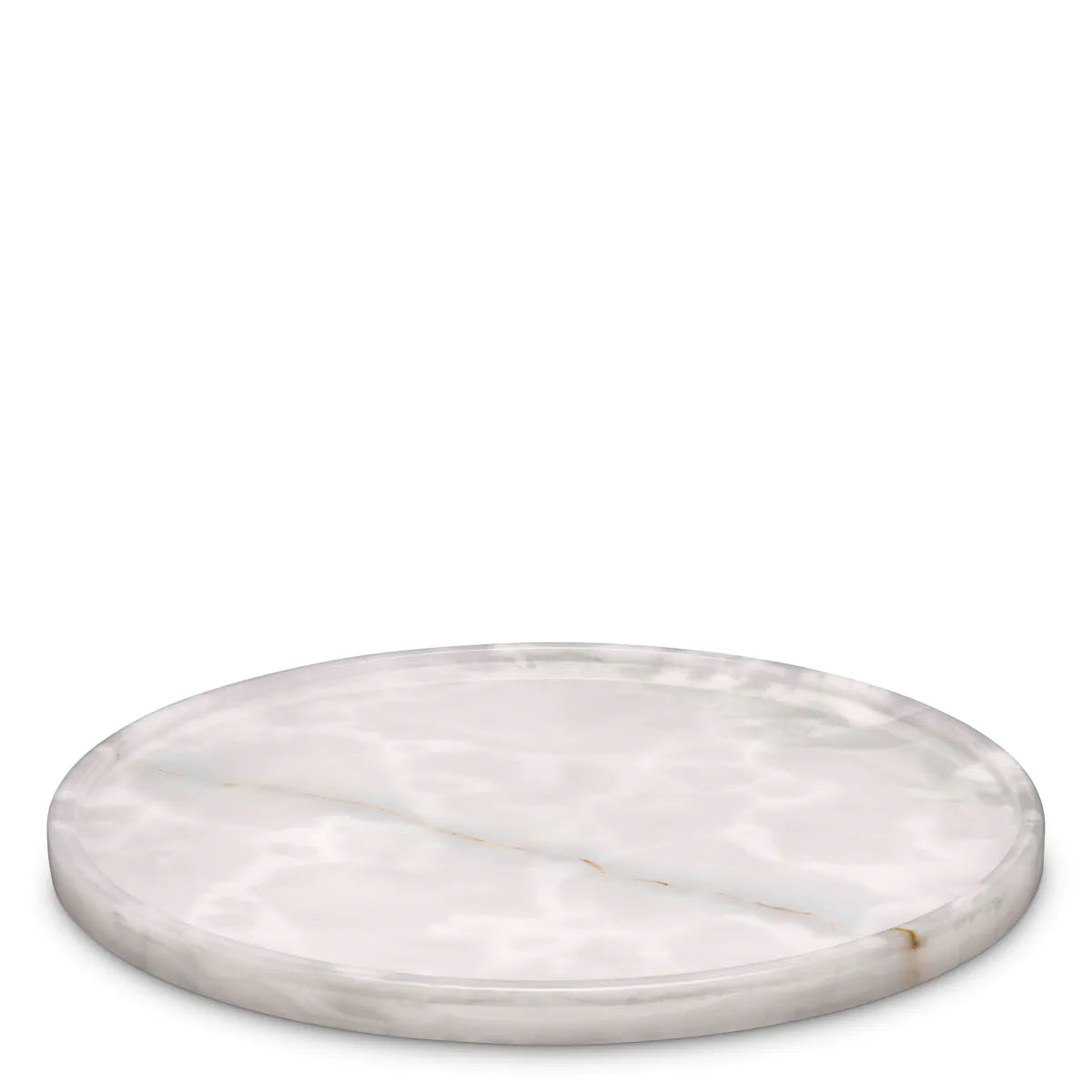Natural Round Onyx Tray Haraga | Eichholtz Miami