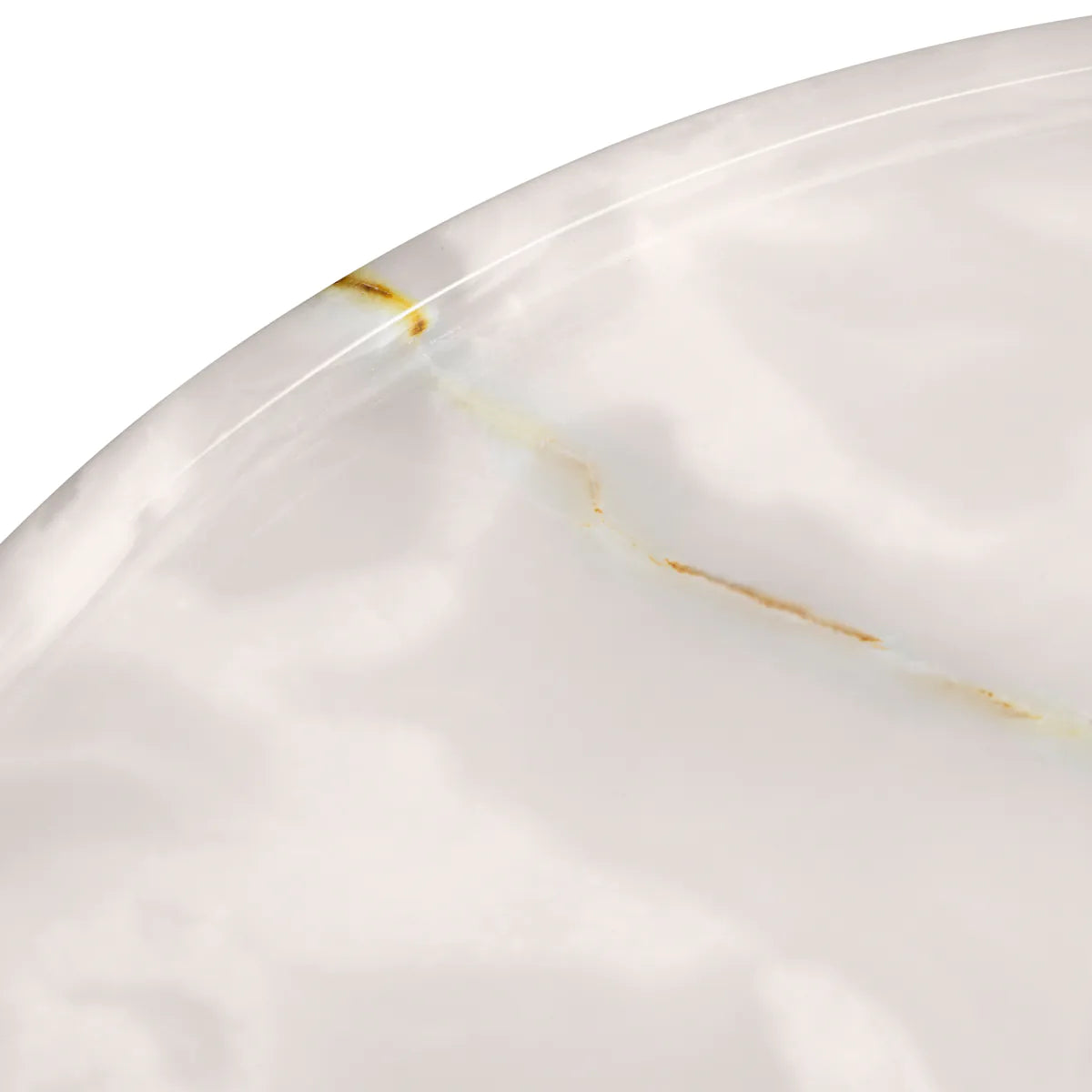 Natural Round Onyx Tray Haraga | Eichholtz Miami