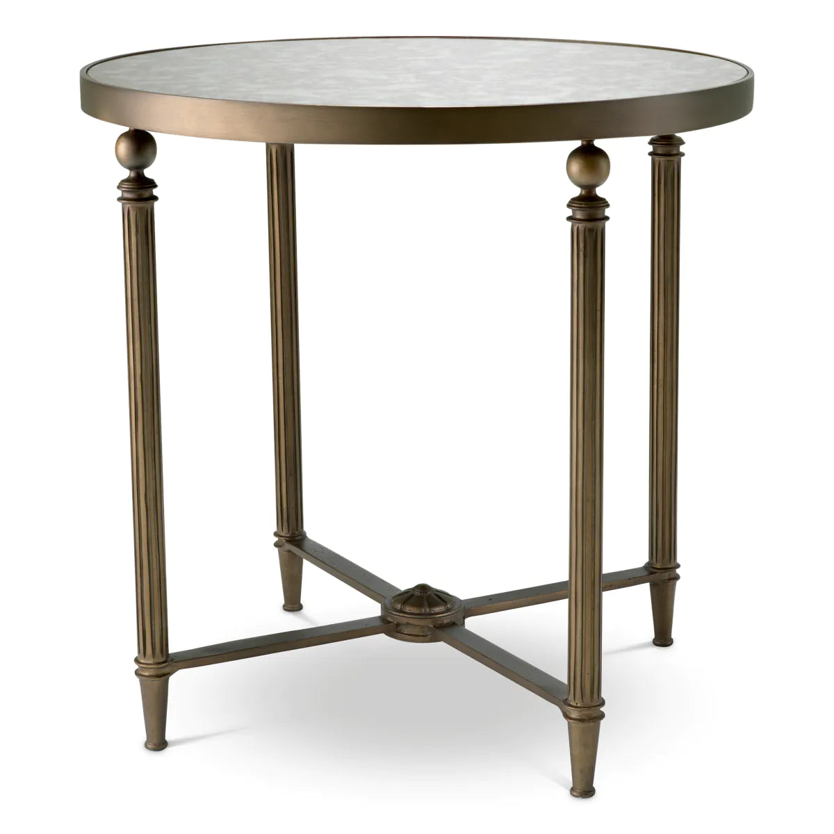 Bronze Round Side Table Bowery | Eichholtz Miami