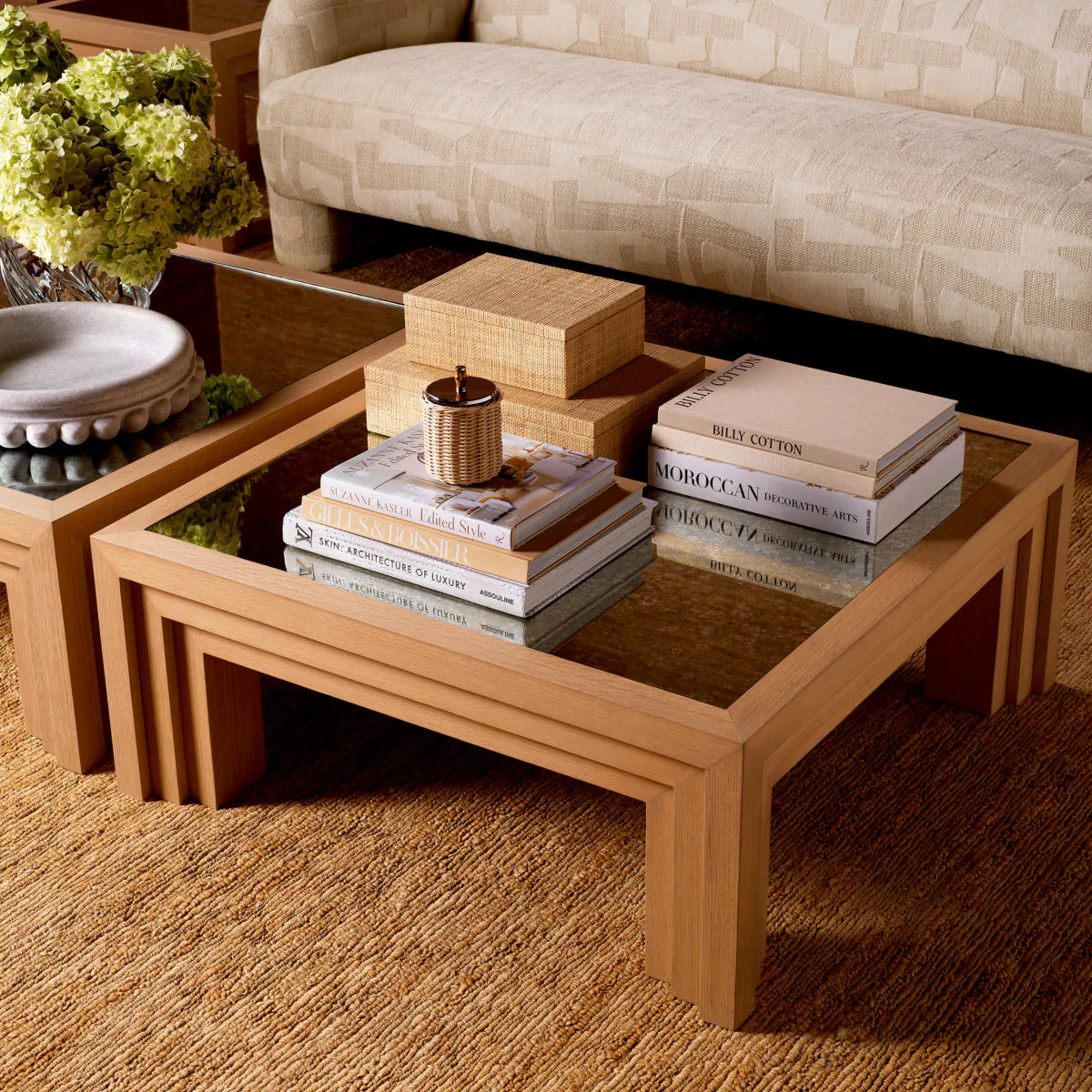 Antique Mirror Coffee Table Metropolitan | Eichholtz Miami