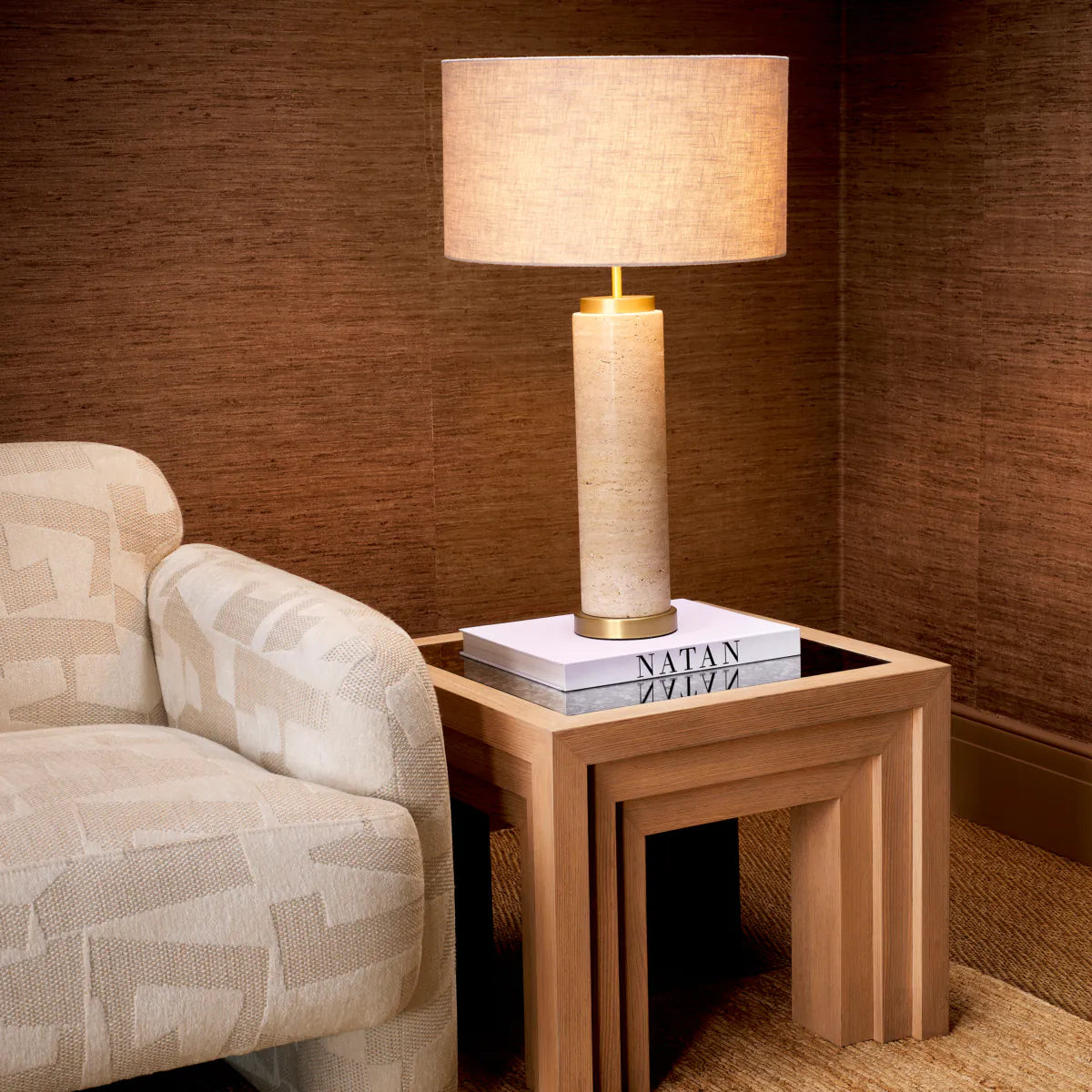 Mirror Square Side Table Metropolitan | Eichholtz Miami
