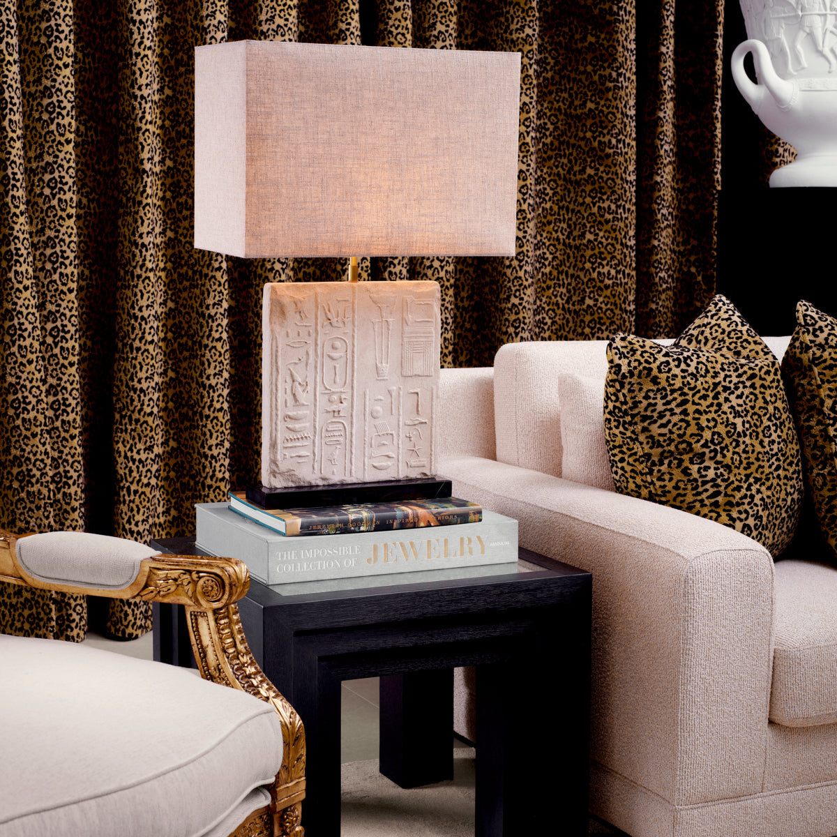 Leopard Print Cushion Diana | Eichholtz Miami