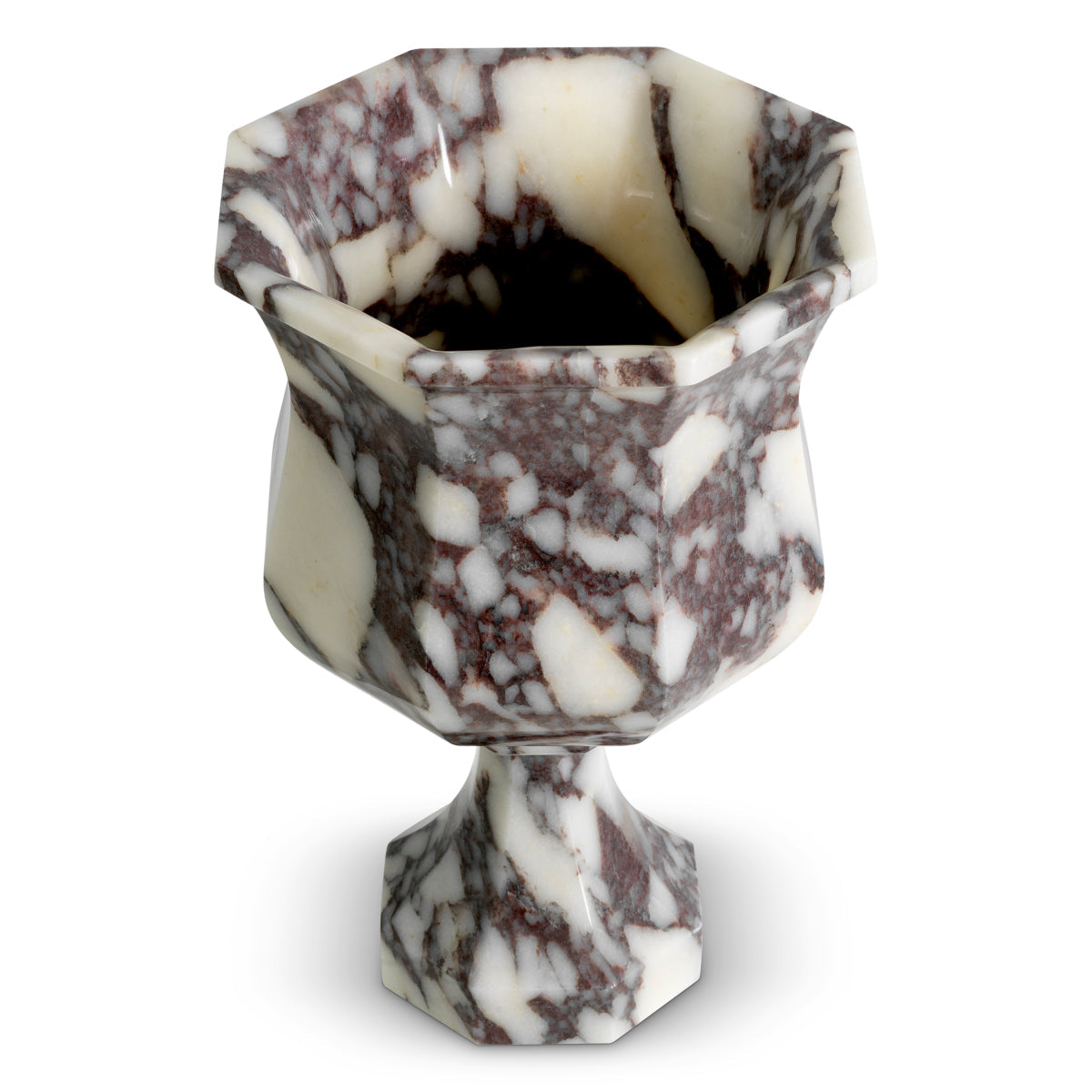 White Marble Vase Bennington | Eichholtz Miami