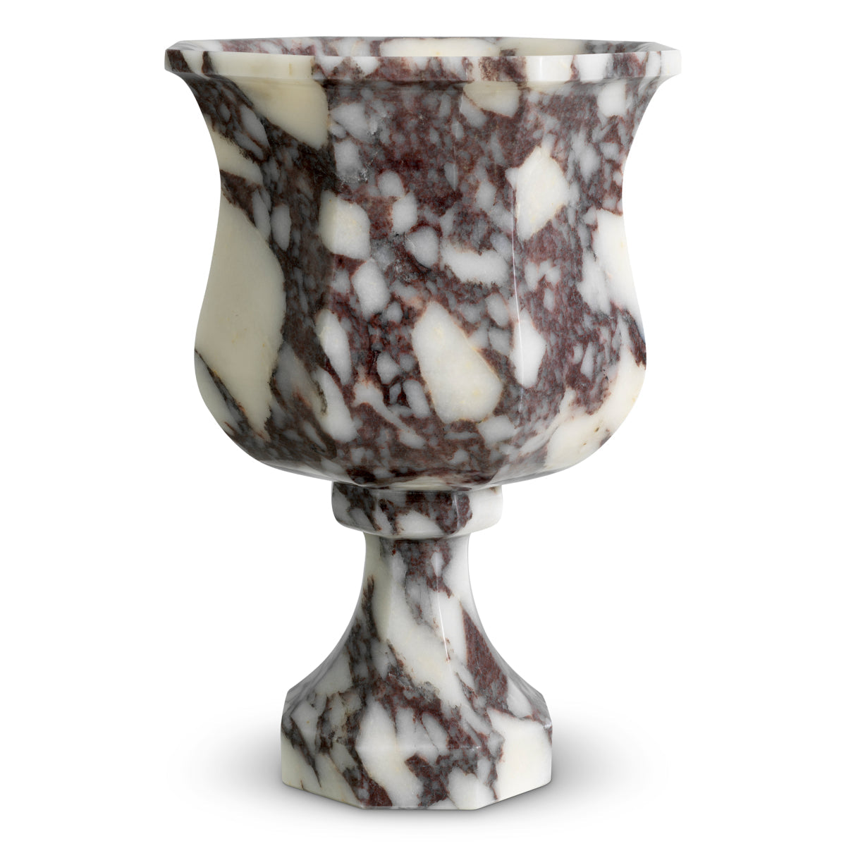 White Marble Vase Bennington | Eichholtz Miami