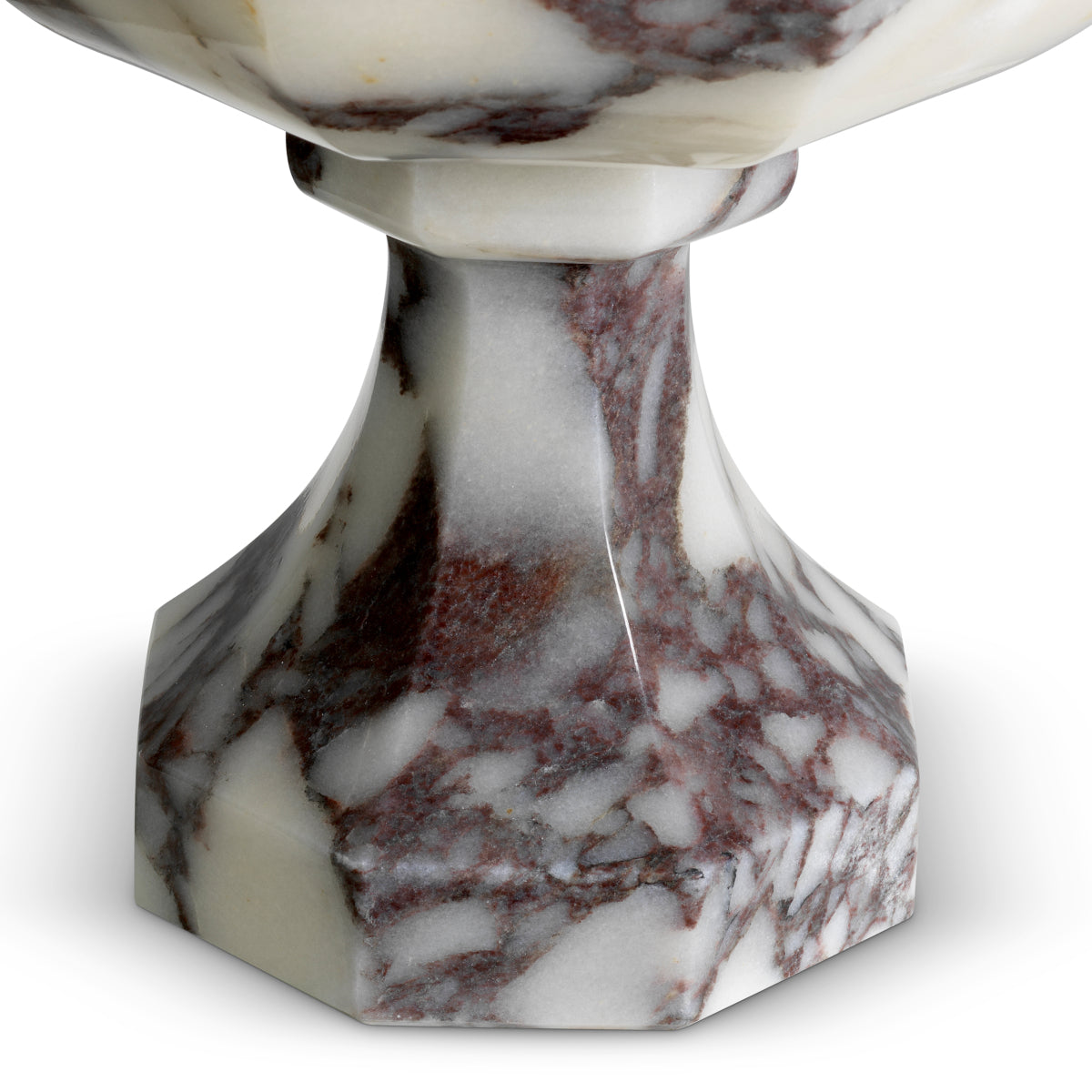 White Marble Vase Bennington | Eichholtz Miami