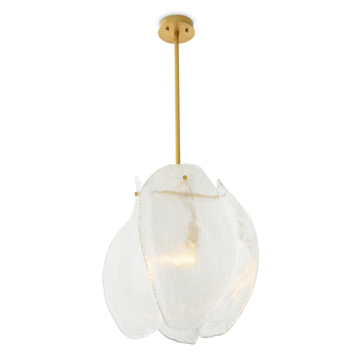 Glass Chandelier Hibis | Eichholtz Miami