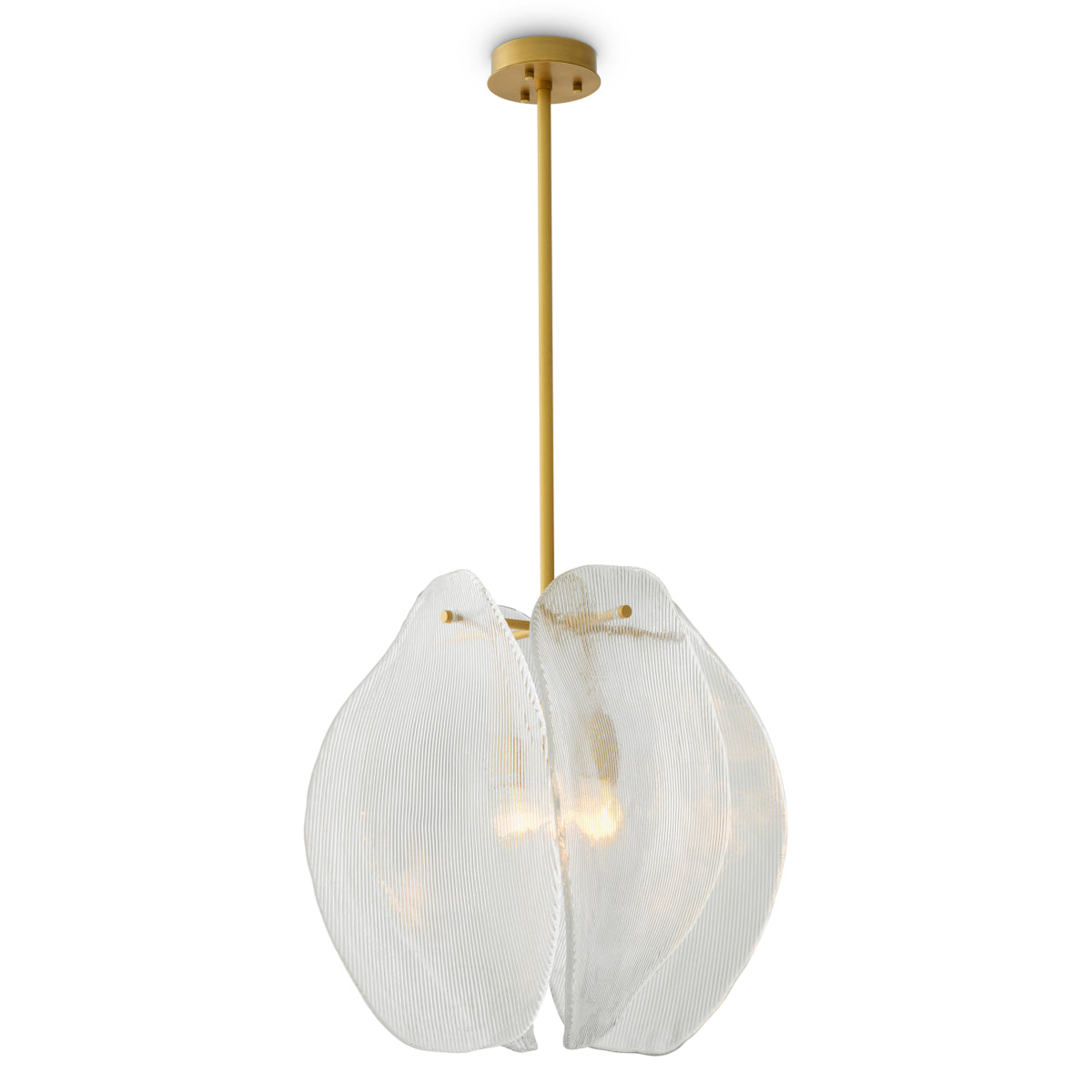 Glass Chandelier Hibis | Eichholtz Miami