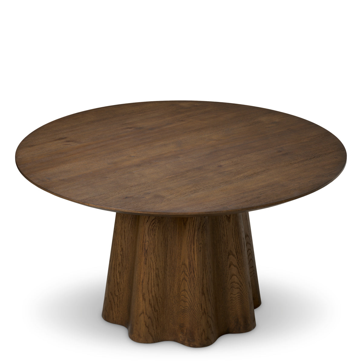 Oak Veneer Dining Table Papyrus | Eichholtz Miami