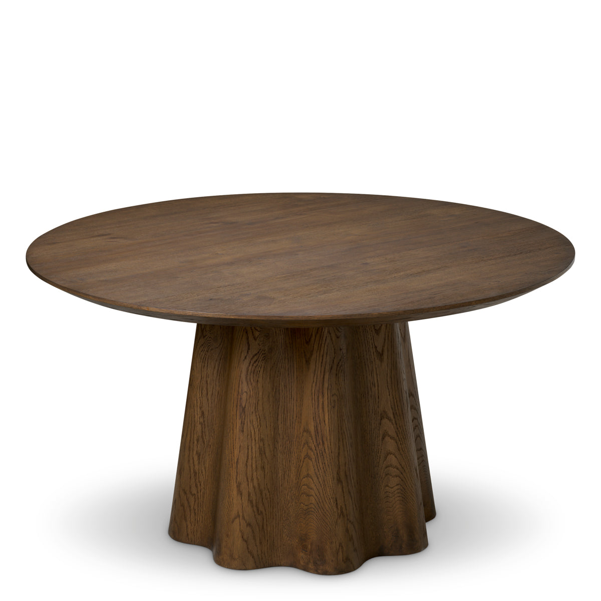 Oak Veneer Dining Table Papyrus | Eichholtz Miami