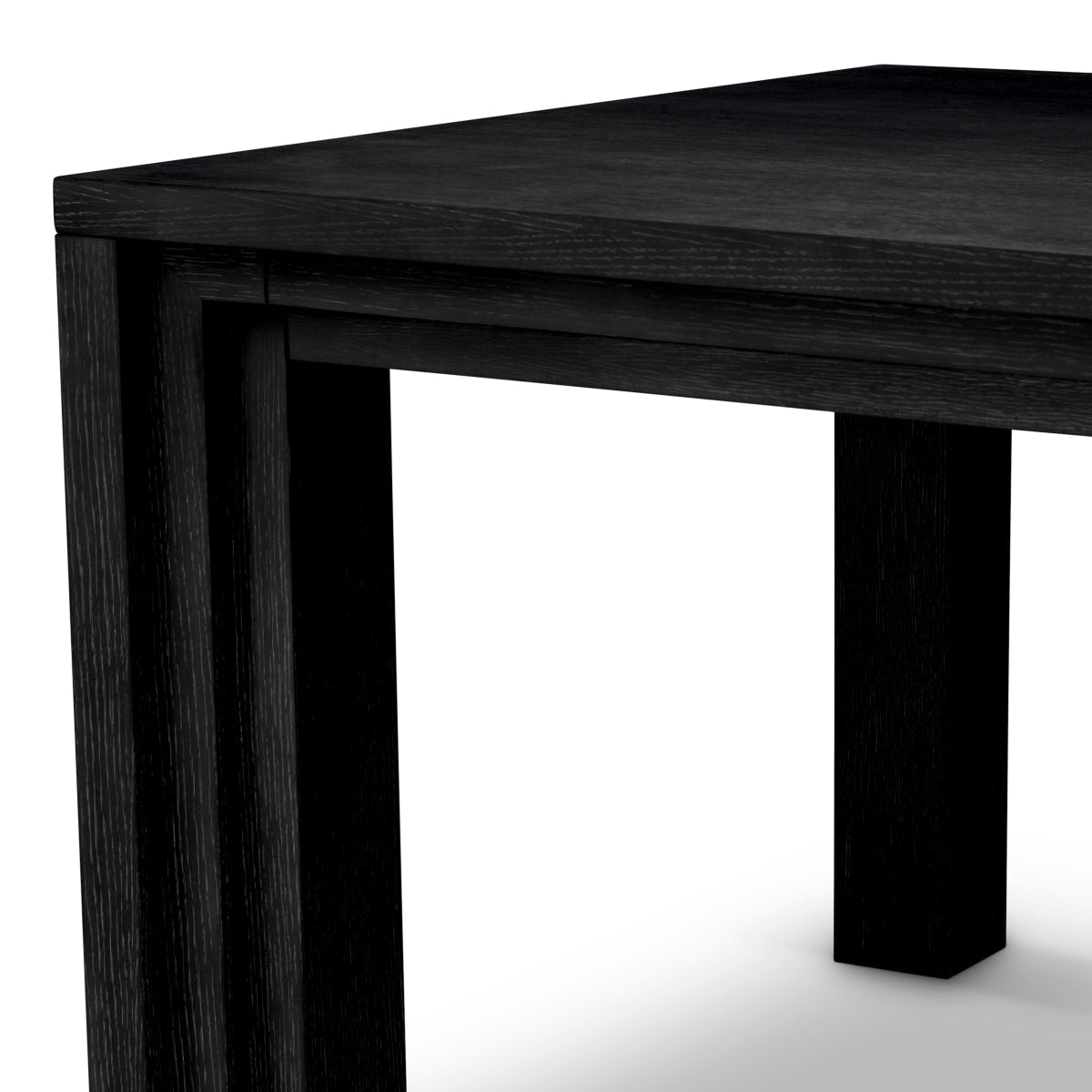 Black Dining Table Metropolitan | Eichholtz Miami