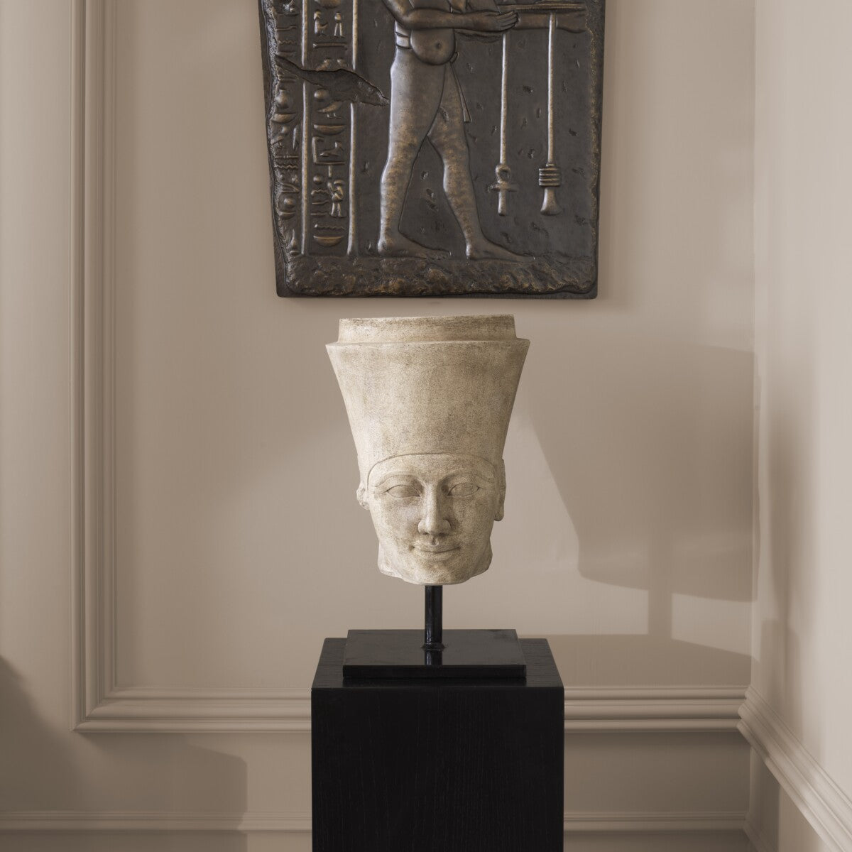 Wooden Minimalist Column M Grant | Eichholtz Miami