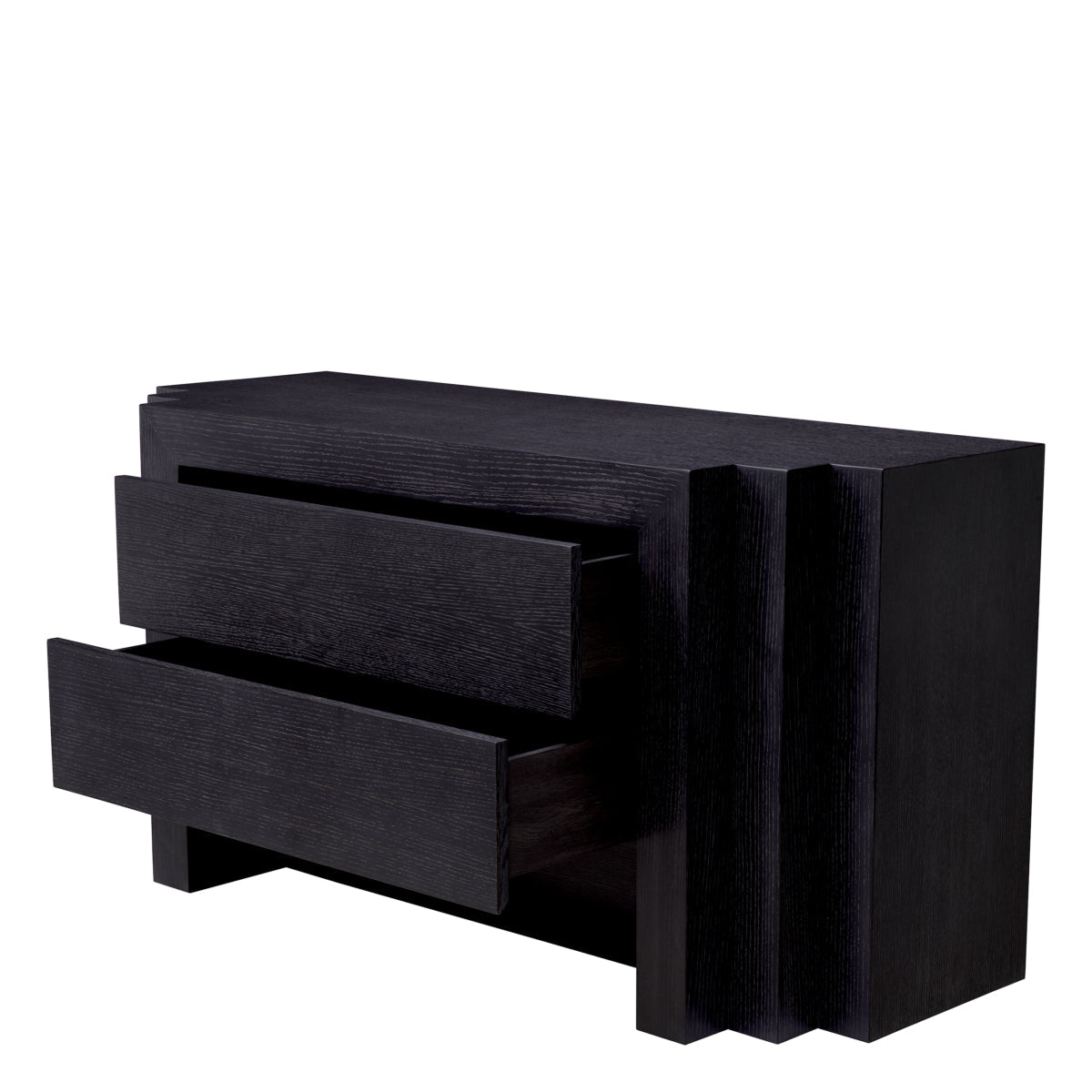 Black Oak 2-Drawer Dresser Metropolitan | Eichholtz Miami