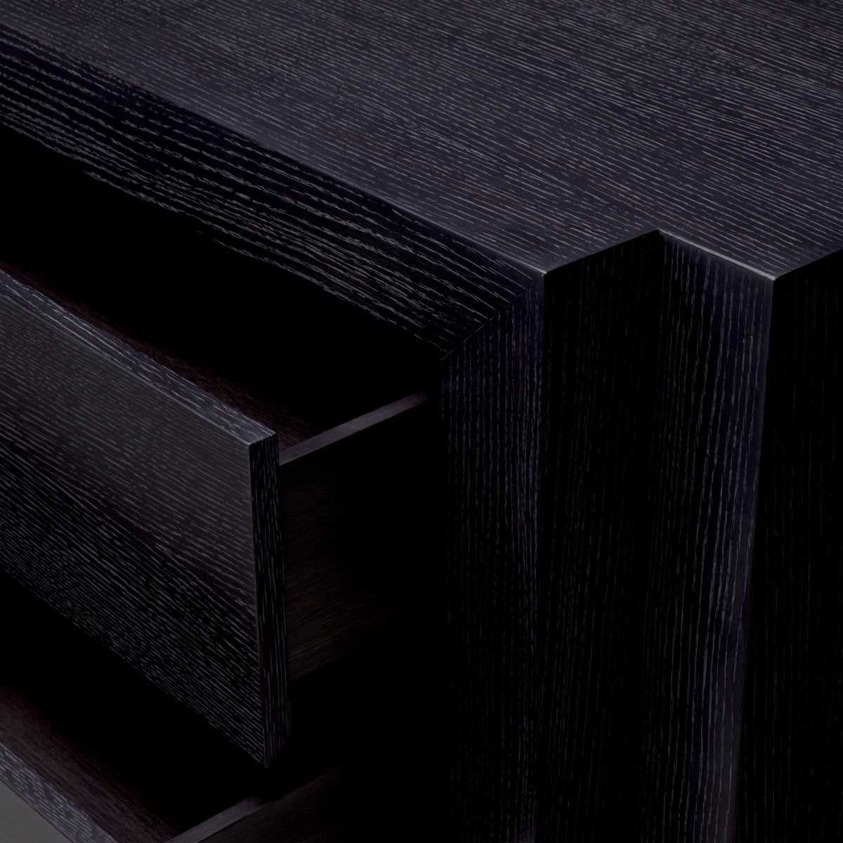 Black Oak 2-Drawer Dresser Metropolitan | Eichholtz Miami