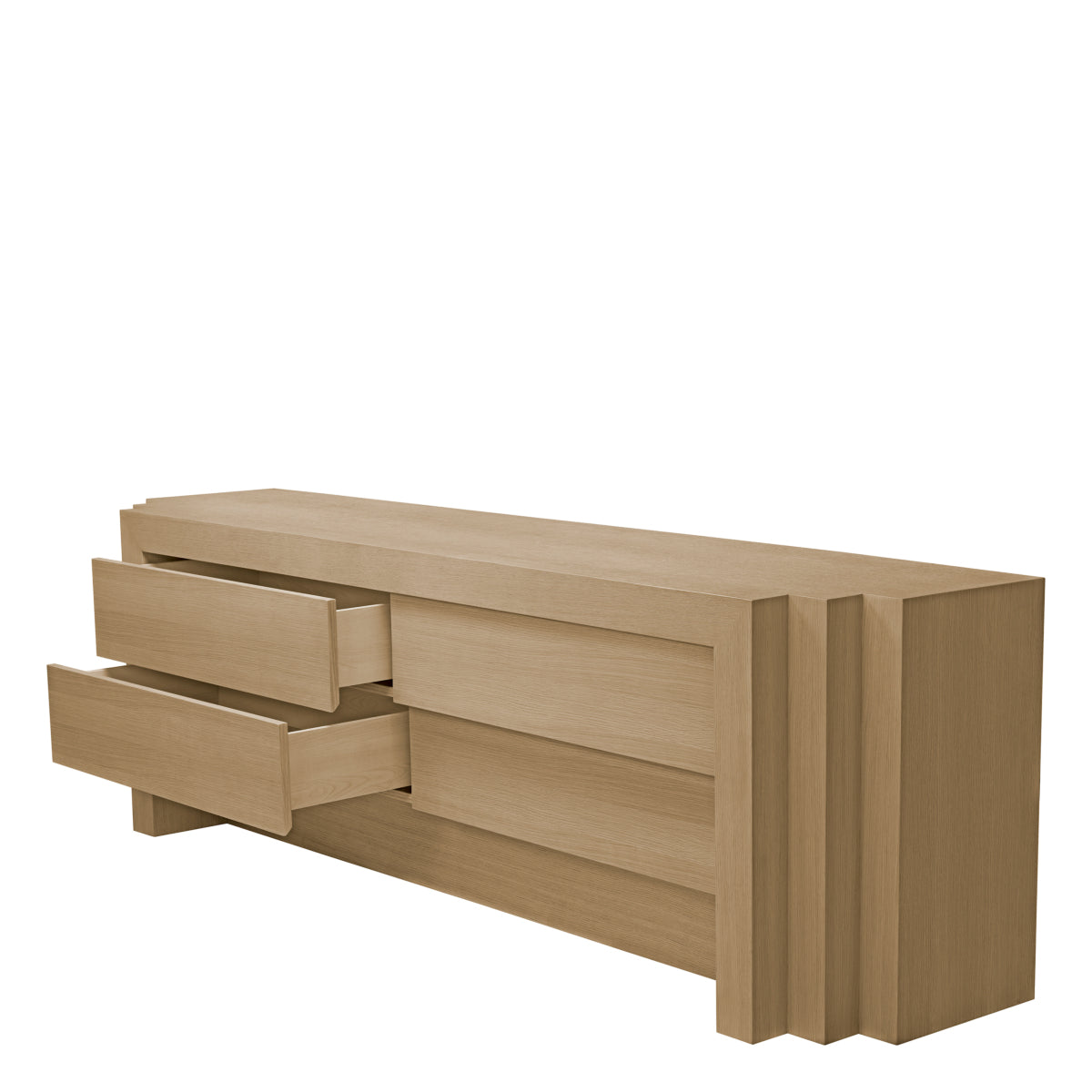 Oak 4-Drawer Dresser Metropolitan | Eichholtz Miami