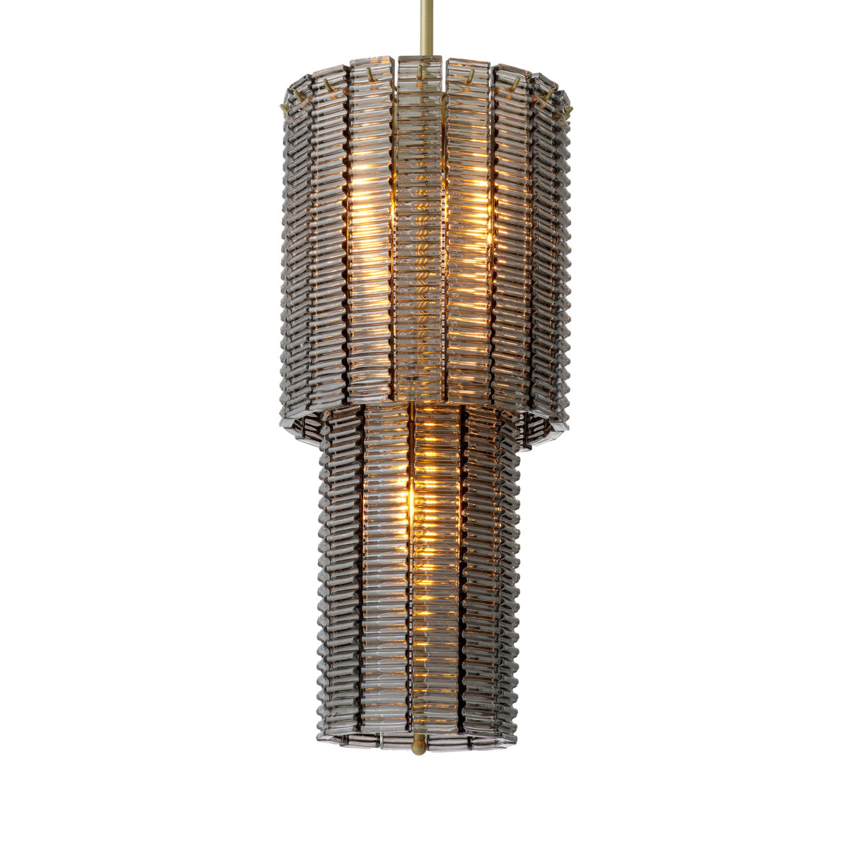 Smoked Glass Chandelier Imperial | Eichholtz Miami