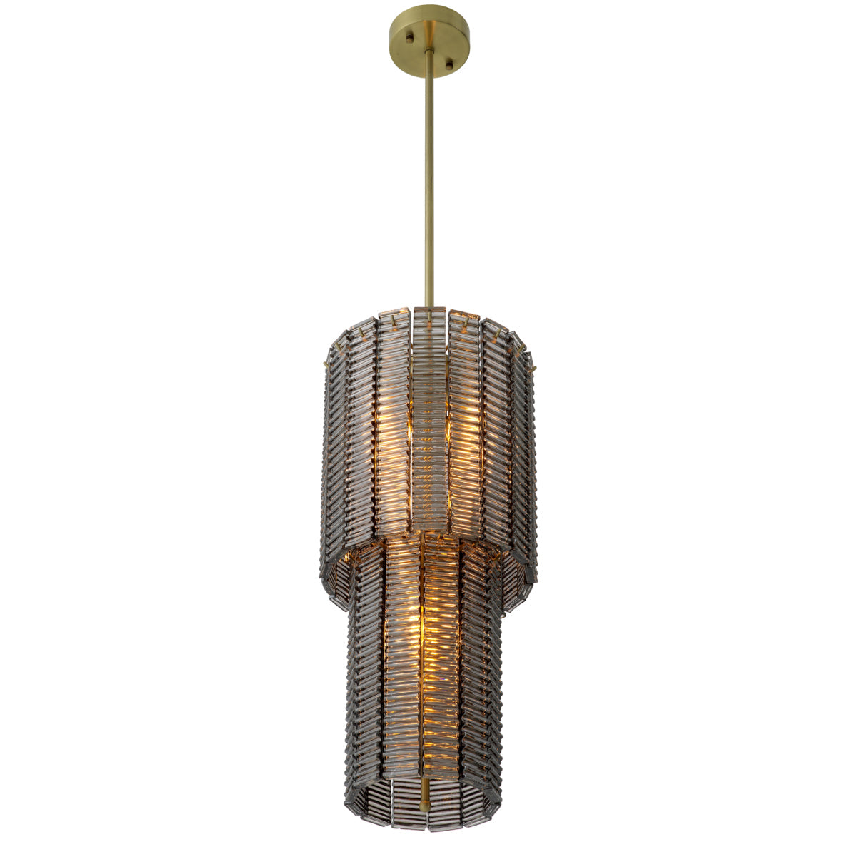 Smoked Glass Chandelier Imperial | Eichholtz Miami