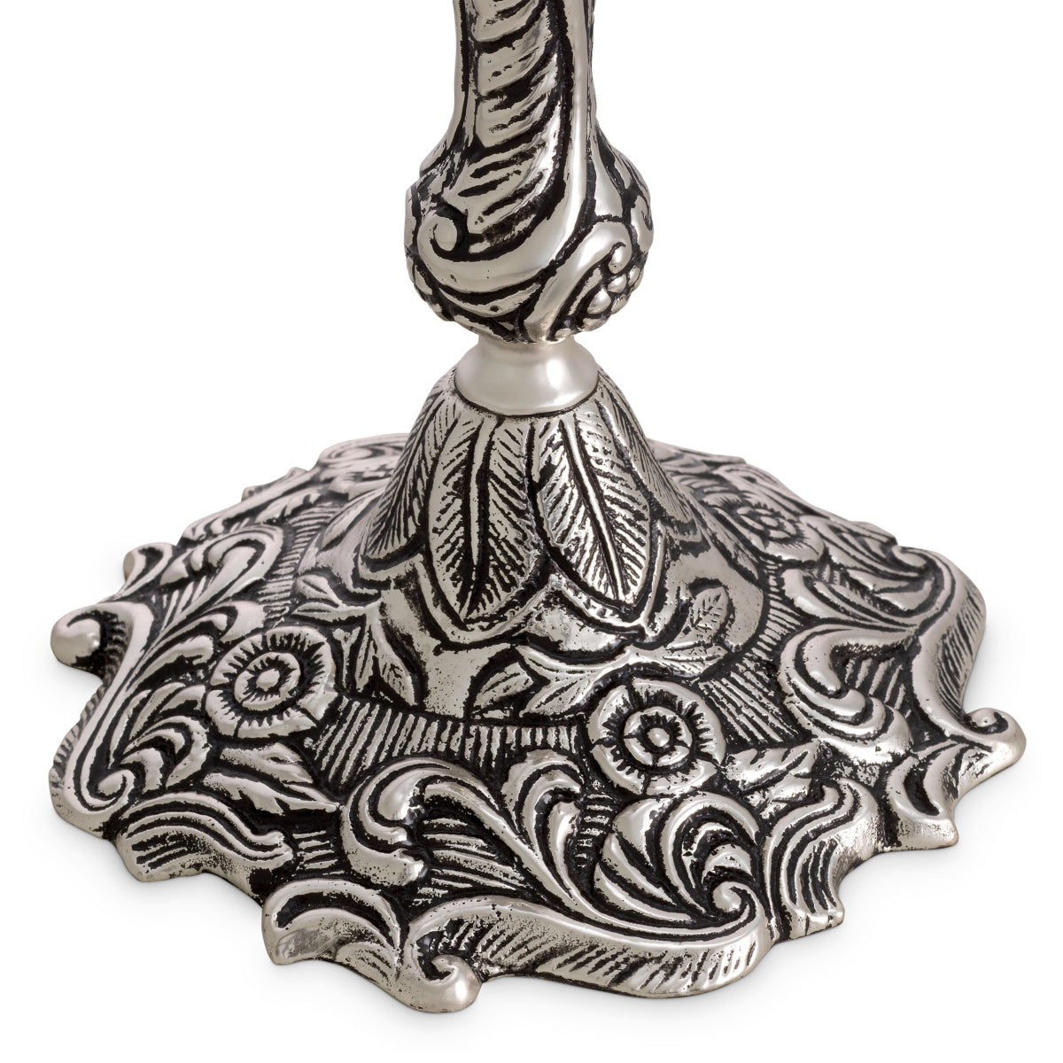 Antique Silver Candle Holder Thomson | Eichholtz Miami