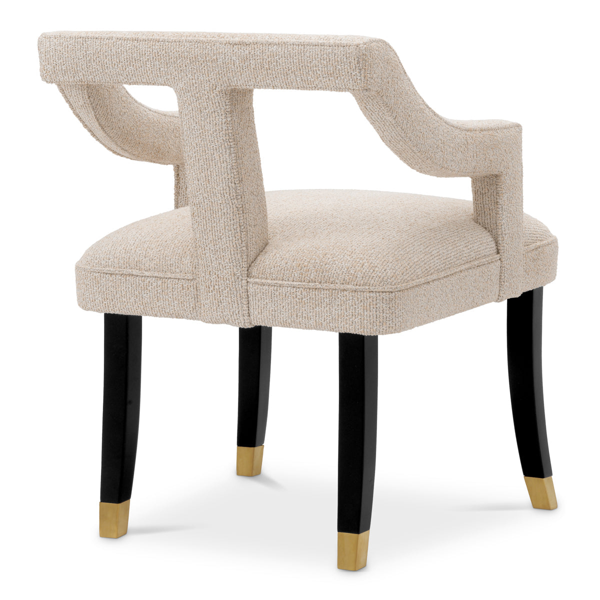 Beige Upholstered Dining Chair Roumier