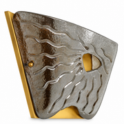 Glass Asymmetrical Wall Lamp Orlandis