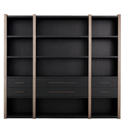 Gray Oak Shelving Cabinet Canova