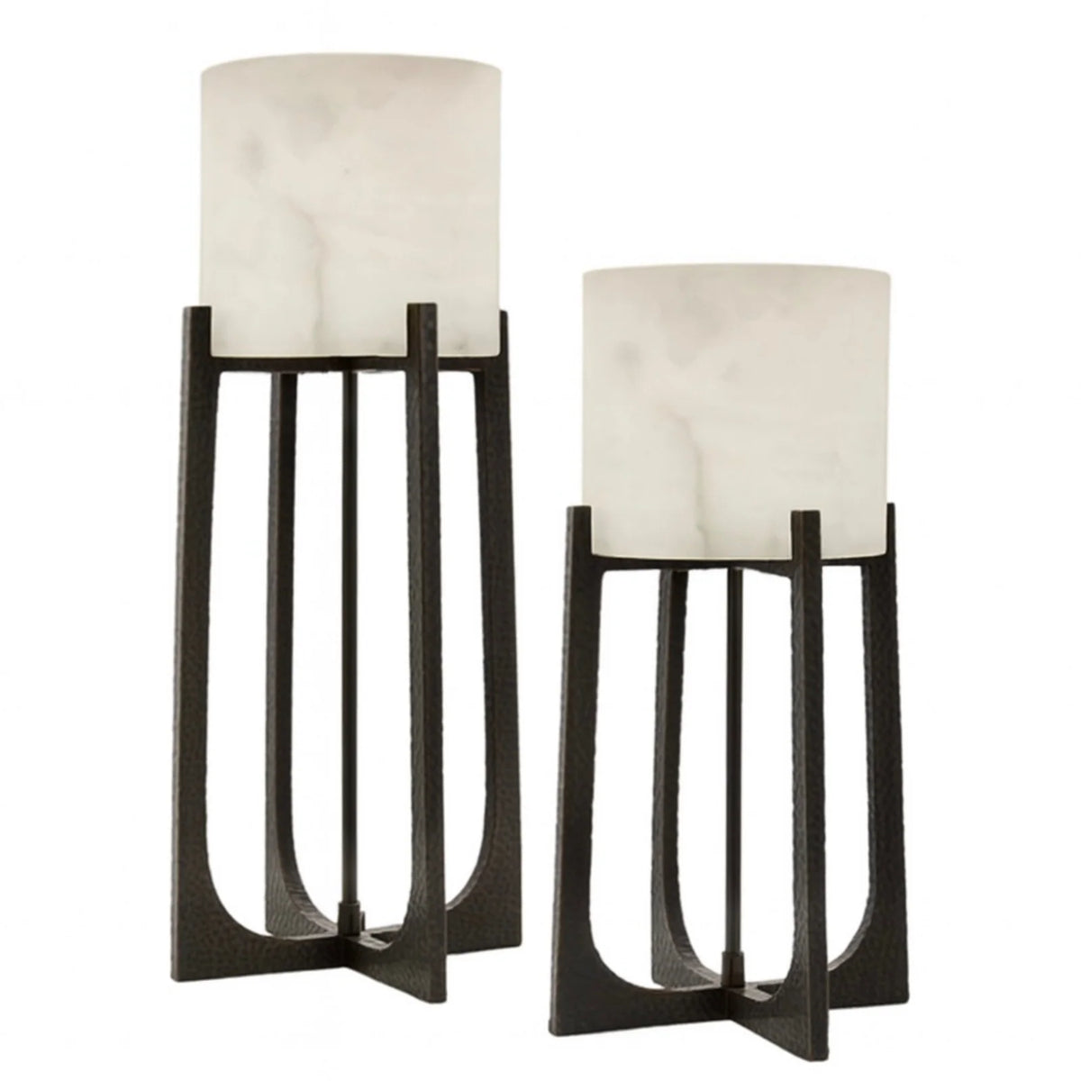 Framed Alabaster Table Lamp Fraser