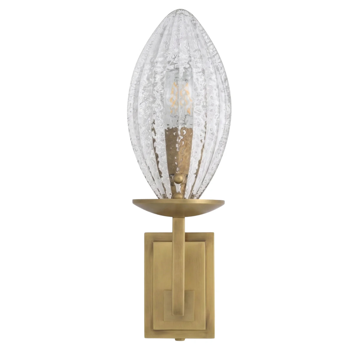 Ribbed Glass Wall Lamp Persephone