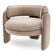 Velvet Modern Accent Chair Chaplin