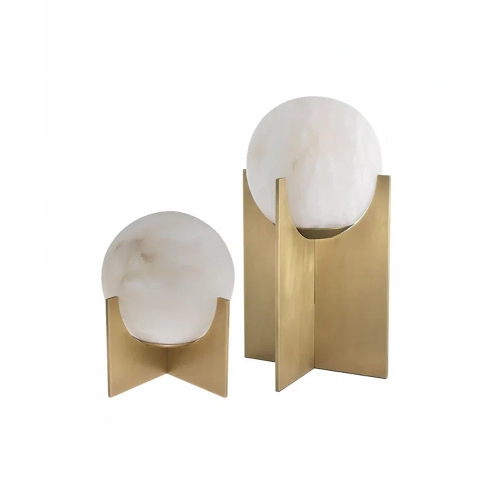 Alabaster Globe Table Lamp Scorpios