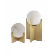 Alabaster Globe Table Lamp Scorpios